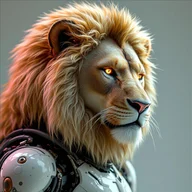 Le lion, mascotte de Milac